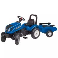 NOVO REBOQUE E CARREGADOR DE TRACTOR HOLLAND