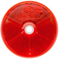 Refletor, Ø60 mm, vermelho, com furo de 6 mm, E24 0030, Hella