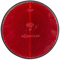 Refletor, Ø85mm, vermelho, E1 31290, Hella