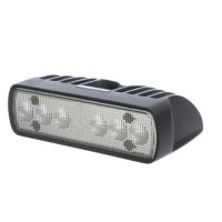 Luz de trabalho LED, 28W, 2700lm, retangular, 12/24V, branco, 118.2x156x48mm, Deutsch 2 pinos, feixe largo, 6 LEDs, Pictor 620 by Nordic Lights