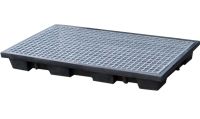Bacia de Retenção com Grelha em Aço Galvanizado 70Lt