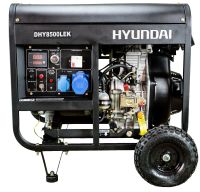 Gerador Diesel Monofásico Hyundai DHY8500LEK