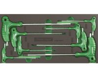 Tabuleiro EVA 8 chaves torx tamperproof Jonnesway H10MT08KV
