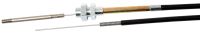 Cabo stop - Comp: 1546mm, Comprimento externo do cabo: 1379mm.
