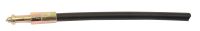 Cabo acelerador de pé - Comp: 2067mm, Comprimento externo do cabo: 1891mm.