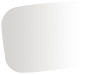 Vidro espelho - Rectangular, (Convexo), 314 x 224mm