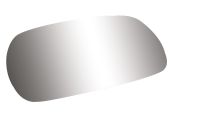 Vidro espelho - Rectangular, (Convexo), 254 x 152mm