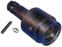 PTO Over-Running Adaptor - Estria Femea 1 1/8'' - 6 x Male spline 1 3/8'' - 6 Com Pino rolante.