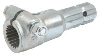 Adaptador PTO - Estria Femea 1 3/8'' - 21 x Male spline 1 3/8'' - 6 Com Clamp Bolt.