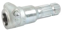 Adaptador PTO - Estria Femea 1 3/8'' - 6 x Male spline 1 3/8'' - 21 Com Quick Release Pin.