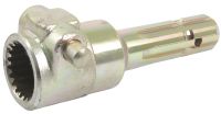 Adaptador PTO - Estria Femea 1 3/4'' - 20 x Male spline 1 3/8'' - 6 Com Quick Release Pin.