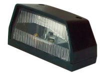 Farolim chapa de matrícula 12V