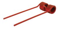 Mola Comp:375mm, Larg:130mm, Ø9.5mm - para Claas, Bautz Aplicavel em: 9568151