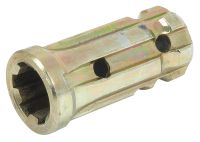 PTO Fusivel - Estria Femea 1 1/8'' - 6 x Male spline 1 3/8'' - 6 with