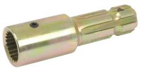 Adaptador PTO - Estria Femea 1 3/8'' - 21 x Male spline 1 3/8'' - 6 Com