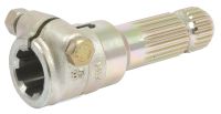 Adaptador PTO - Estria Femea 1 3/8'' - 6 x Male spline 1 3/8'' - 21 Com Clamp Bolt.