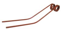 Mola Comp:550mm, Larg:86mm, Ø9mm - para Claas, Bautz Aplicavel em: 9536290