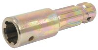 Adaptador PTO - Estria Femea 1 3/8'' - 6 x Male spline 1 3/8'' - 6 Com