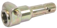 Adaptador PTO - Estria Femea 1 3/8'' - 6 x Male spline 1 3/8'' - 6 Com Quick Release Pin.