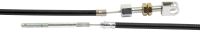 Cabo stop - Comp: 1430mm, Comprimento externo do cabo: 1306mm.