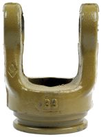 Forquilha para o tubo (Dimensão da cruzeta: 23.8 x 61.2mm) Perfil de tubo: Limão, Tamanho do tubo: 40 x 34.5 x 4mm, Ref. de tubo: Ov.