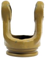 Forquilha para o tubo (Dimensão da cruzeta: 23.8 x 61.2mm) Perfil de tubo: Limão, Tamanho do tubo: 48 x 41 x 3mm, Ref. de tubo: 1.