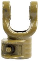 Forquilha de trinco (Dimensão da cruzeta: 23.8 x 61.2mm) Tamanho: 1-3/8''-6 Estrias