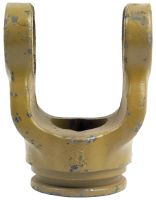Forquilha para o tubo (Dimensão da cruzeta: 27 x 74.5mm) Perfil de tubo: Limão, Tamanho do tubo: 40 x 34.5 x 4mm, Ref. de tubo: Ov.