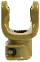 Forquilha de trinco (Dimensão da cruzeta: 32 x 76mm) Tamanho: 1-3/8''-21 Estrias