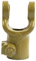 Forquilha de parafuso (Dimensão da cruzeta: 22 x 54.8mm) Diametro Ø25mm, Tamanho de chave em: 8mm.