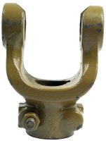 Forquilha de parafuso (Dimensão da cruzeta: 35 x 106.5mm) Diametro Ø40mm, Tamanho de chave em: 12mm.