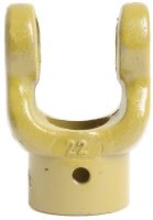 Forquilha de escatel (Dimensão da cruzeta: 22 x 54.8mm) Diametro Ø1-1/4'', Key Size: 1/4''.