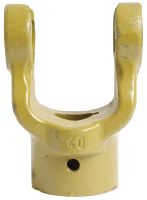 Forquilha de escatel (Dimensão da cruzeta: 27 x 74.5mm) Diametro Ø1'', Key Size: 1/4''.