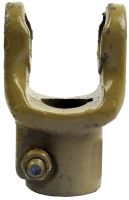 Forquilha de parafuso (Dimensão da cruzeta: 32 x 76mm) Diametro Ø35mm, Tamanho de chave em: 10mm.
