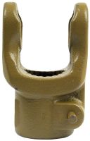 Forquilha de trinco (Dimensão da cruzeta: 32 x 76mm) Tamanho: 1-3/4''-20 Estrias