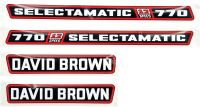 Kit Autocolantes 770 Selectamatic