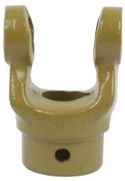 Forquilha de escatel (Dimensão da cruzeta: 27 x 70mm) Diametro Ø30mm, Tamanho de chave em: 8mm.