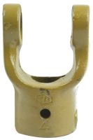 Forquilha de escatel (Dimensão da cruzeta: 23.8 x 61.2mm) Diametro Ø25mm, Tamanho de chave em: 8mm.
