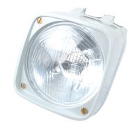 Farol completo, Esq. Lado de condução Dt.