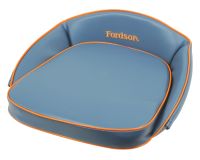 Almofada - Blue with Orange Trim