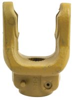 Forquilha de trinco (Dimensão da cruzeta: 42 x 104mm) Tamanho: 1-3/8''-21 Estrias