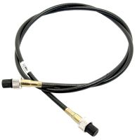 Bicha Conta horas - Comp: 1467mm, Comprimento externo do cabo: 1450mm.