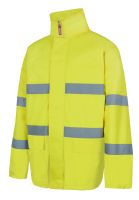 Parka de Alta Visibilidade Amarelo Fluor Tamanho L