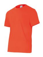 T-Shirt de Manga Curta Vermelho 3XL