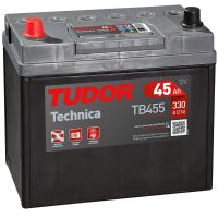 Bateria Tudor Technica TB455 45Ah 330A +E 237x127x227