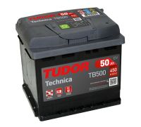 Bateria Tudor Technica TB500 50Ah 450A +D 207x175x190