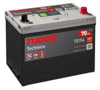 Bateria Tudor Technica TB704 70Ah 540A +D 270x173x222