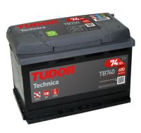 Bateria Tudor Technica TB740 74Ah 680A +D 278x175x190