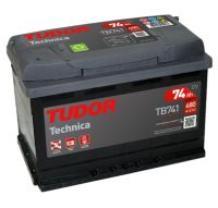 Bateria Tudor Technica TB741 74Ah 680A +E 278x175x190