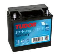 Bateria Tudor Auxiliary TK151 15Ah 200A +E 150x90x145